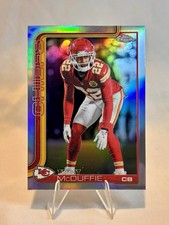 2025 Topps Chrome Trent McDuffie Refractor #154 - Kansas City Chiefs