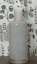 Vintage Holmegaard Opaline Glass Vase By Otto Brauer 12.25” MCM