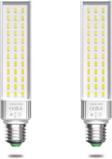 Aluxcia E26 Aquarium Light Bulbs Daylight 5500K,2-Pack Remove/Bypass The Ball...