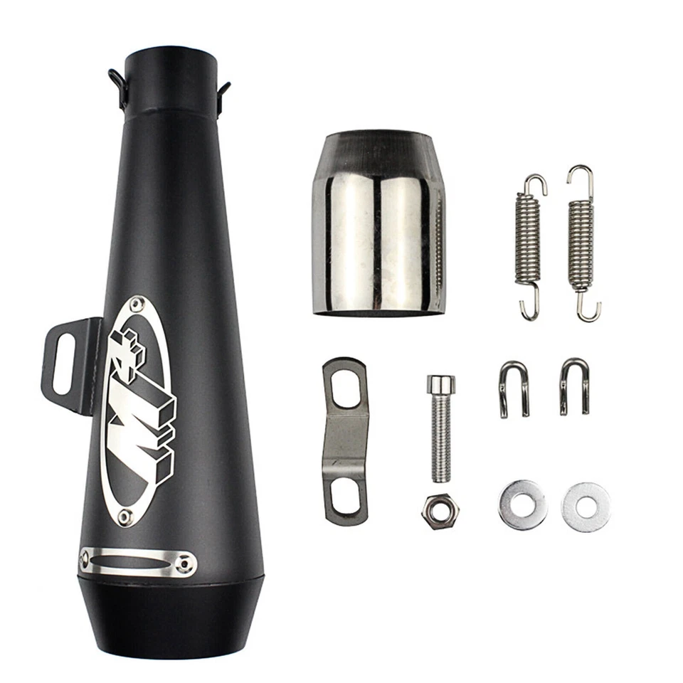 38-51mm Universal Motorcycle Exhaust Muffler Pipe Slip on with DB Killer M4 NEW - Image 2 of 4