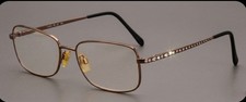 VTG 1990s Donna Karan Crystals Retro Eyeglass Frames DK 3502-B Italy 54-17-135