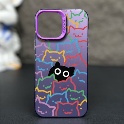 Lovely Cat Case For Samsung S26/S25FE/S24/S23/A16/A36/A07/A17/A37 Phone Cover