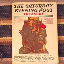 The Saturday Evening Post Treasury Illustrated Simon and Schuster Hardcover