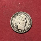 (1) Beautiful Antique 1900-O Barber Dime CHOICE VG-VERY GOOD NICE FILLER