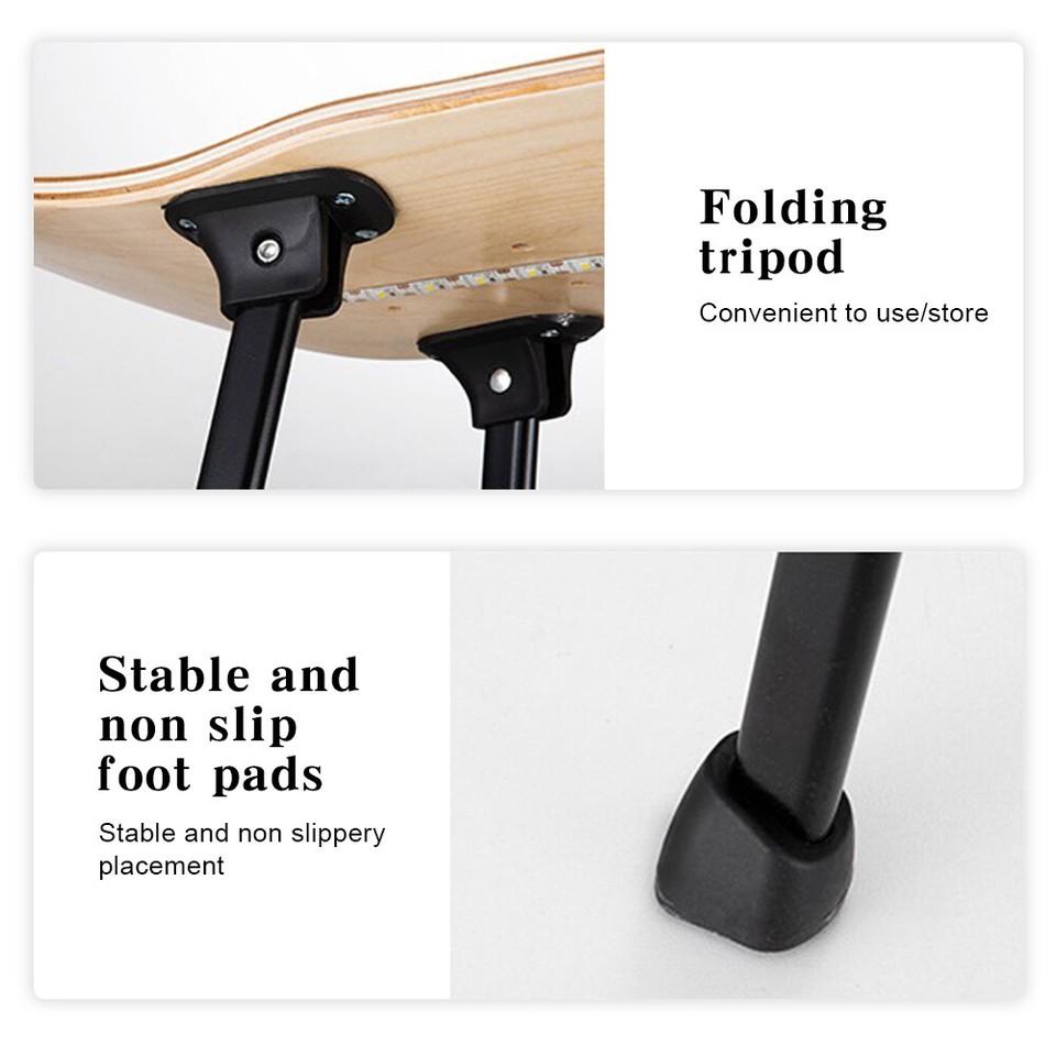  4Pcs Camping Table Leg Folding Coffee Table Legs DIY Camping