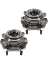 KEYOOG 2Pcs 513364 (5 Lug) Front Wheel Hub and Bearing Assembly Check/ Nissan