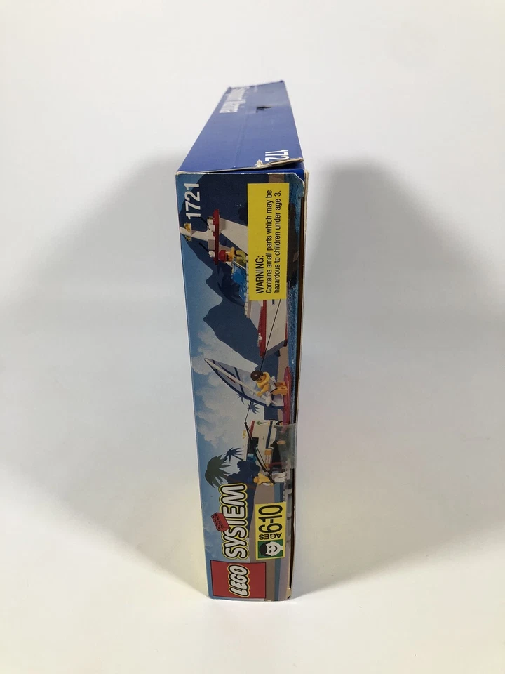 Lego System 1721 Sandypoint Marina RARE 3 Pack City Vintage - BRAND NEW SEALED ✅ - Image 3 of 4
