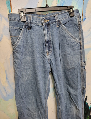 30x30 Blue Denim Jeans 100% Cotton 