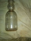 VINTAGE CREAM TOP PALMERTON SANITARY DAIRY PENNSYLVANIA-MILK BOTTLE w/ SPOON — photo 3
