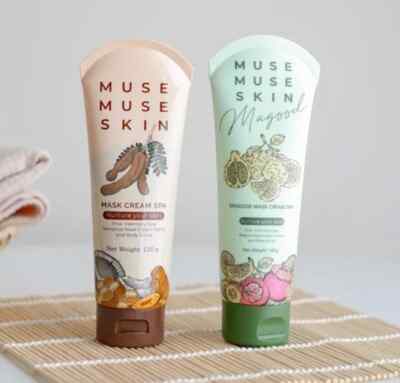 Combo MUSE MUSE SKIN Termarind Mask Spa 120g + Bergamot Magood Mask 100g