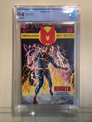 Miracleman 1 (1985)   Eclipse Comics Copper Age key  - CGC 9.4 NM