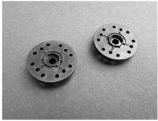 2-pcs Futaba FUTM2020 Small Round Servo Horn FSH-6W (NO screws) New / Unused