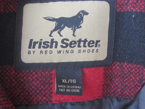 Irish Setter Red Wing Ultra Dry Waterproof Cruiser Wool Jacket Jac Plaid XL Hunt - Picture 10 of 10