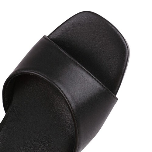 Womens Summer PU Leather Buckle Straps Block Heels Platform Casuals Sexy Sandals - Bild 22 von 26