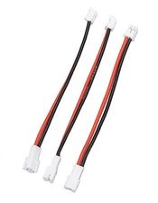 3x BATTERY SAVER EXTENSION / ESC SAVER fits AXIAL SCX24 - SOFT SILICONE PH2.0