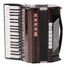 ZUPAN ALPE V 96 EF CASSOTTO AKKORDEON HARMONIKA 96 BASS 5-CHÖRIG 11+11 REGISTER