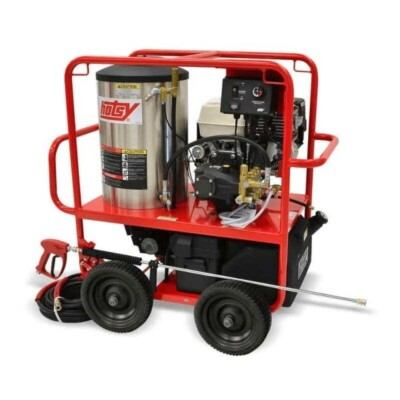 #ad Hotsy 1075SSE CAL Hot Water Gas 4 GPM @ 3500 PSI OIL 1.110 080.0 B $5200.00