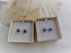 Honora 8mm Pea On Pearl Earrings With Hy Backs Nib Image Is Loading Honora 8mm Pea On Pearl Earrings With Hy