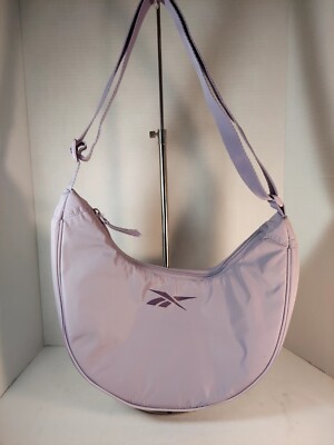 Reebok Analis Crossbody Cresent Shaped Nylon Purse - NWT