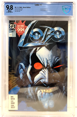 Lobo 1 A 1st Printing CBCS 9.8 1990 First Self-Titled Solo Lobo