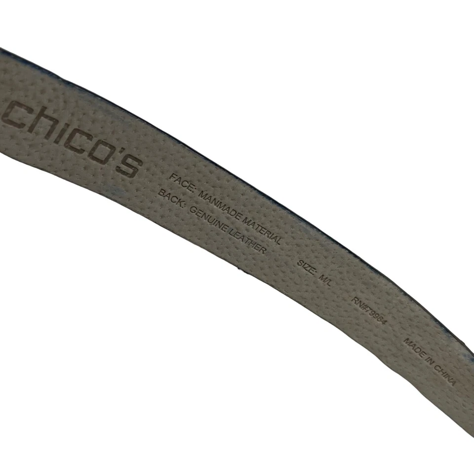 Cinturón Chicos Gancho Estampado Animal Imitación Cuero Estaño Talla Mediana Grande Artístico Foto 3 de 4