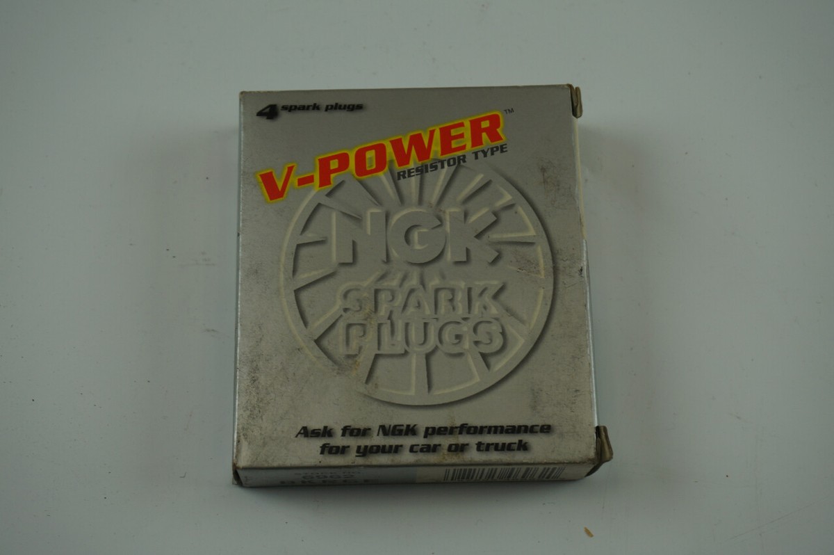 NGK V POWER BKR6E SPARK PLUGS PACK OF 4 #6962NOS | eBay
