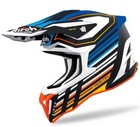 Casque Cross Enduro Airoh STRYCKER Ams Shaded Bleu Matt Mat Fluo TAILLE XS