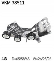 SKF Spannrolle Keilrippenriemen FüR A-Klasse W169 B-Klasse W245
