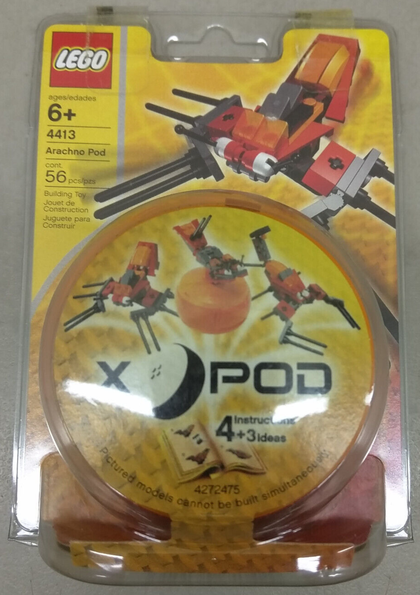 LEGO X-pod 4413 Arachno Pod NEW! Spider Scorpion Insects Catapult