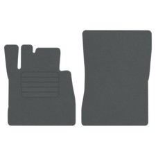 Veloursfußmatten für Mercedes G-Klasse W463 Kurz Bj 1990 – 2018 VORNE GRAU PREM