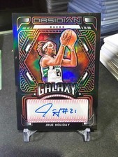 2021-22 Panini Obsidian Jrue Holiday Galaxy Autographs GA-JRU Red 2/5!