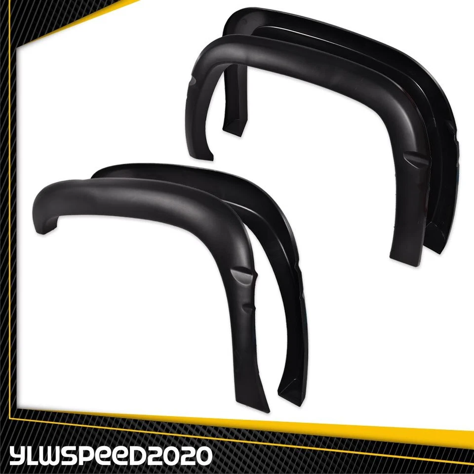 Textured Style Bolt Fender Flares Fit For 1994-2001 Dodge Ram 1500 2500 3500 Foto 2 de 4