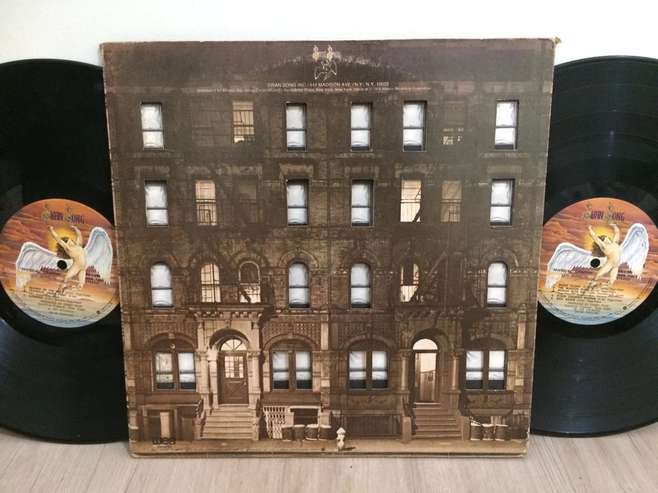Led Zeppelin 33 rpm Philippines 12" EP LP physical graffiti Foto 4 de 4