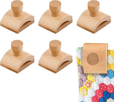 [6 Pack] Quilt Wall Hangers to Showcase Your Work   Extra Wide Strong Grip