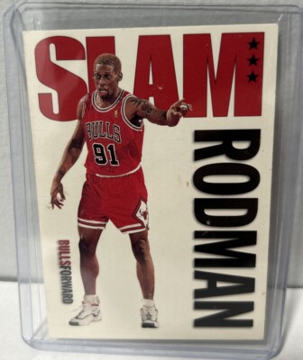 1996-97 Hoops Dennis Rodman #326 SLAM Chicago Bulls | eBay