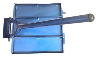 Made in Mexico Blue Manual Flower/Corn All Metal Tortilla Maker Press 10x10 i...