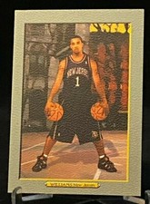 2006-07 Topps Turkey Red Rookie Card #201 Marcus Williams New Jersey Nets