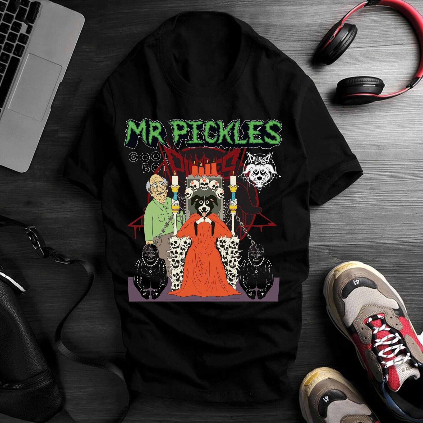 Mens Womens Mr Pickles Funny Fans | Poster