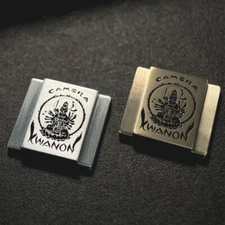 New Metal Brass/Alloy Camera Hot Shoe Cover Cap For Fuji Nikon Sony Canon R5 R6