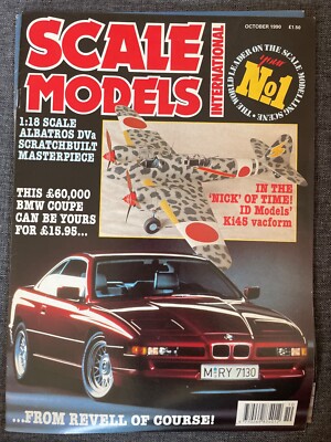Scale Models October 1990  extrem selten