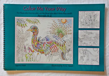 Color Me Your Way - Kids Adults Coloring Book - Animals A-Z - Pamela Smart / NEW