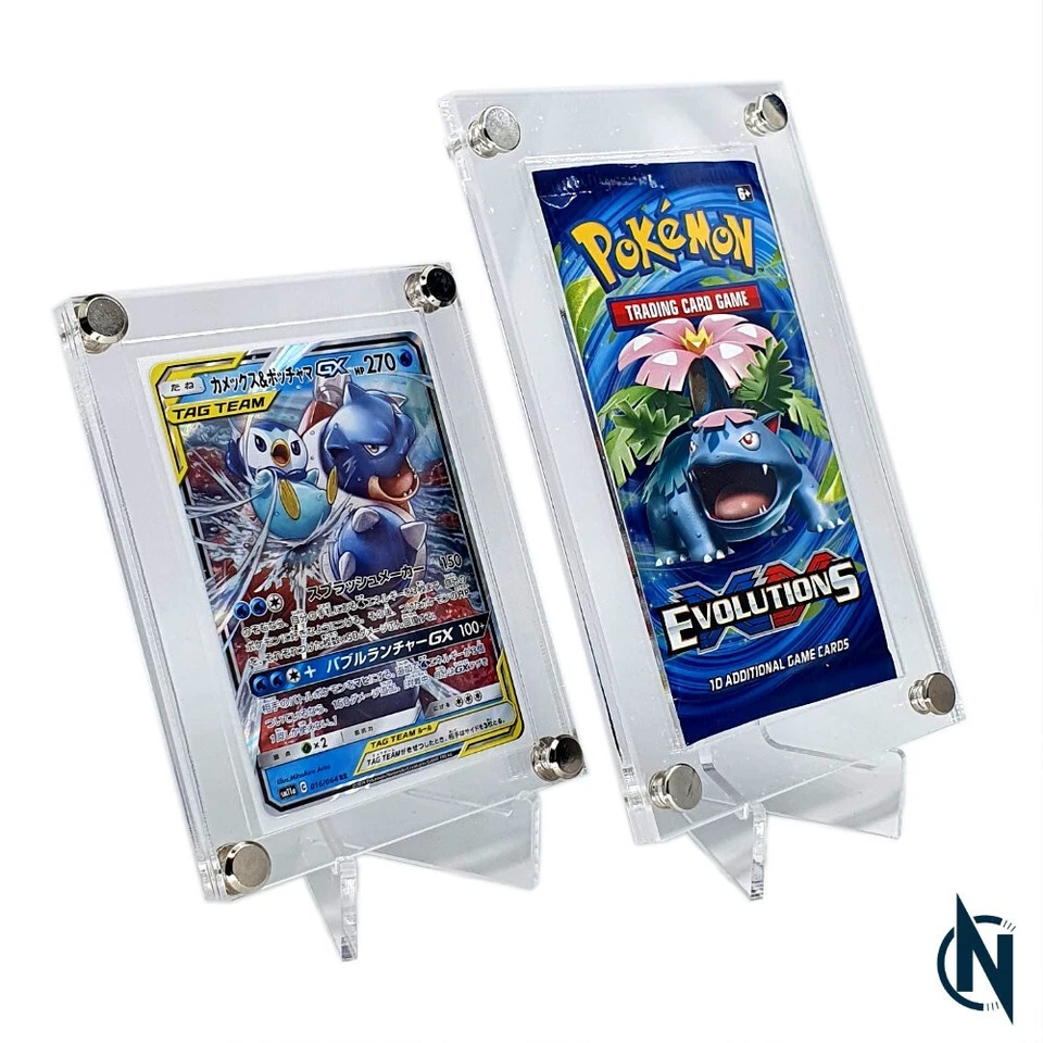 Acryl Case für TCG Booster Pack oder Einzelkarten zB Pokemon Dragonball