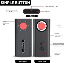 Advanced Hidden Camera  Bug Detector with RF  Infrared Detection