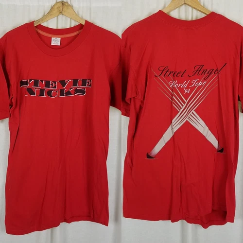Stevie Nicks Street Angel Tour Double Sided Concert Vintage vintage concert t-shirt, vintage, size XL, single stitch, B+ condition