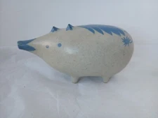 Vintage MCM Mid Century Modern-Style Stoneware Pig Piggy Hog Figure Figurine