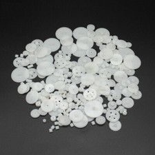 200x Mixed Size Plastic Crown Gear Sector Wor...