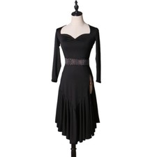 Latin Ballroom Competitio  n Dance Dress Modern Waltz Tango Standard Dress F519