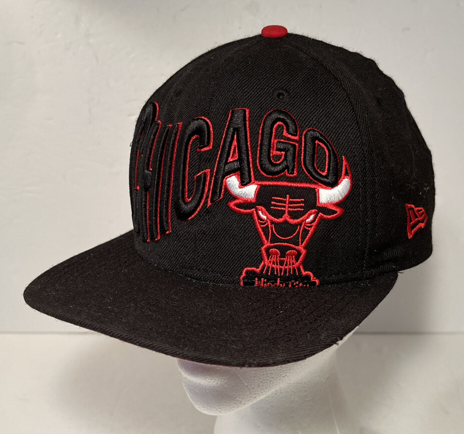 9Fifty Original Fit Chicago Bulls NBA Cap Snapback Black Windy
