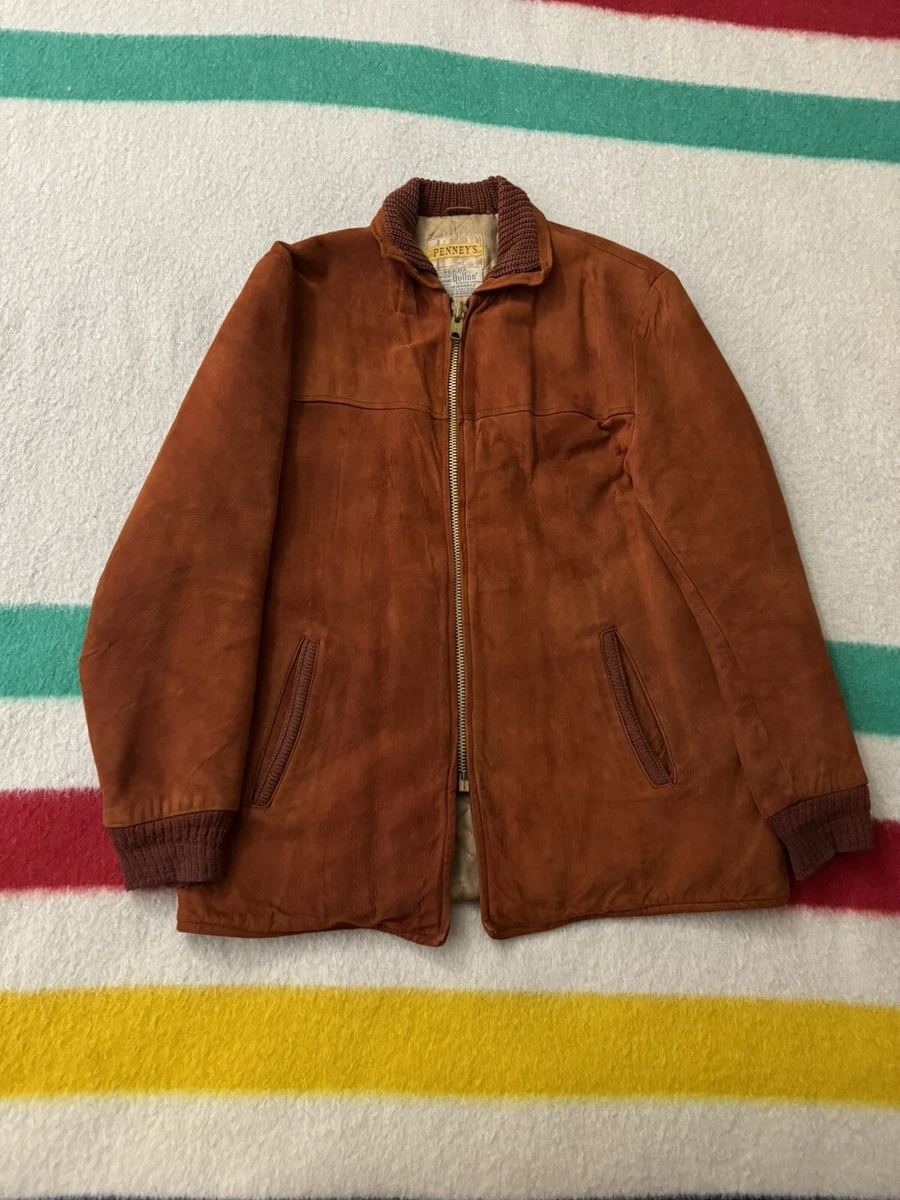 Suede Orange Vintage Clothing for Men | eBay