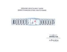 Authentic Invicta Bolt 26259 Stainless Steel 26mm Watch Band